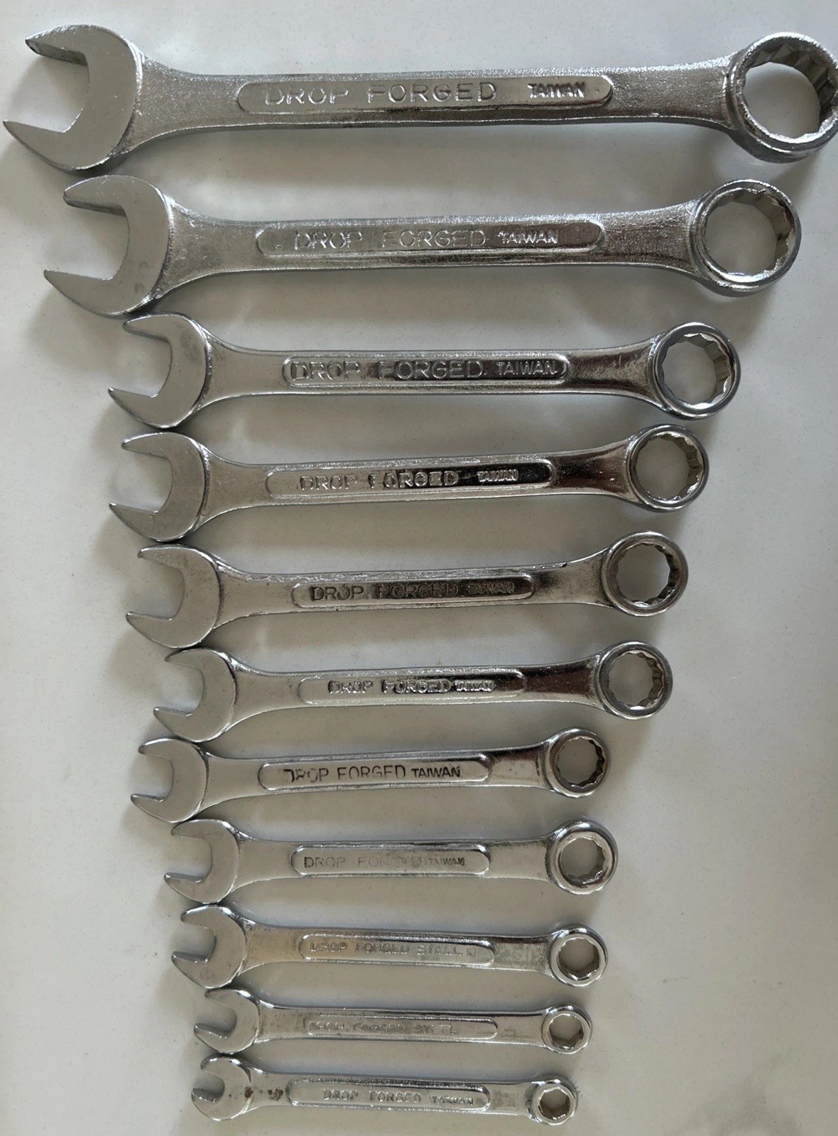 Vintage King Metric Combination Wrench Set-6mm To 19mm