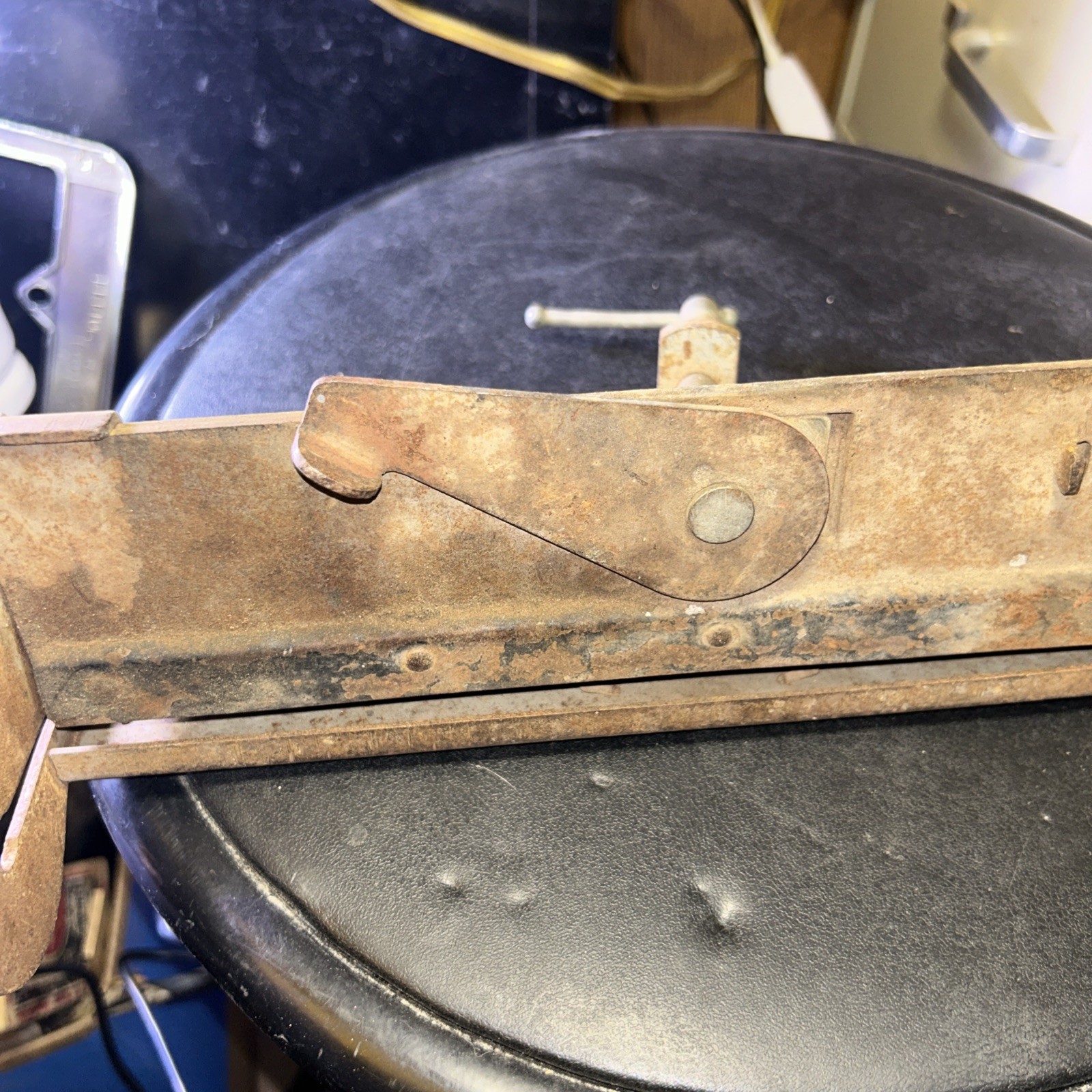 Vintage Dunlap SAW SHARPENING VISE CLAMP PORTABLE Woodworking Tool