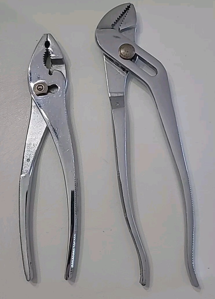 Vintage Craftman WF Western Forge Slip Joint Pliers & Pliers Old Hand Tool ⬇️