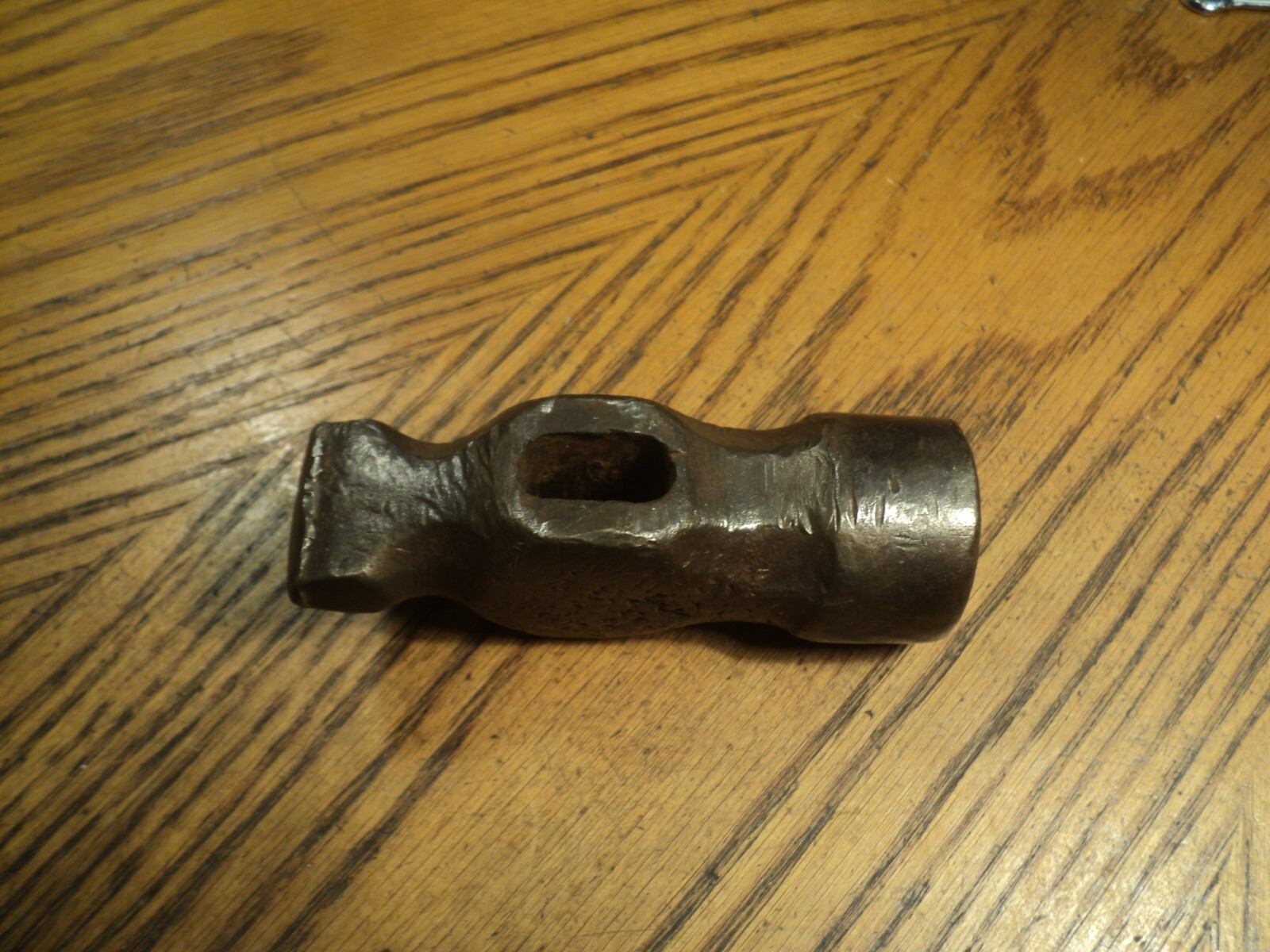 Vintage Black Smith’s Hammer Head Tool Only 4-1/4″ Long Unbranded