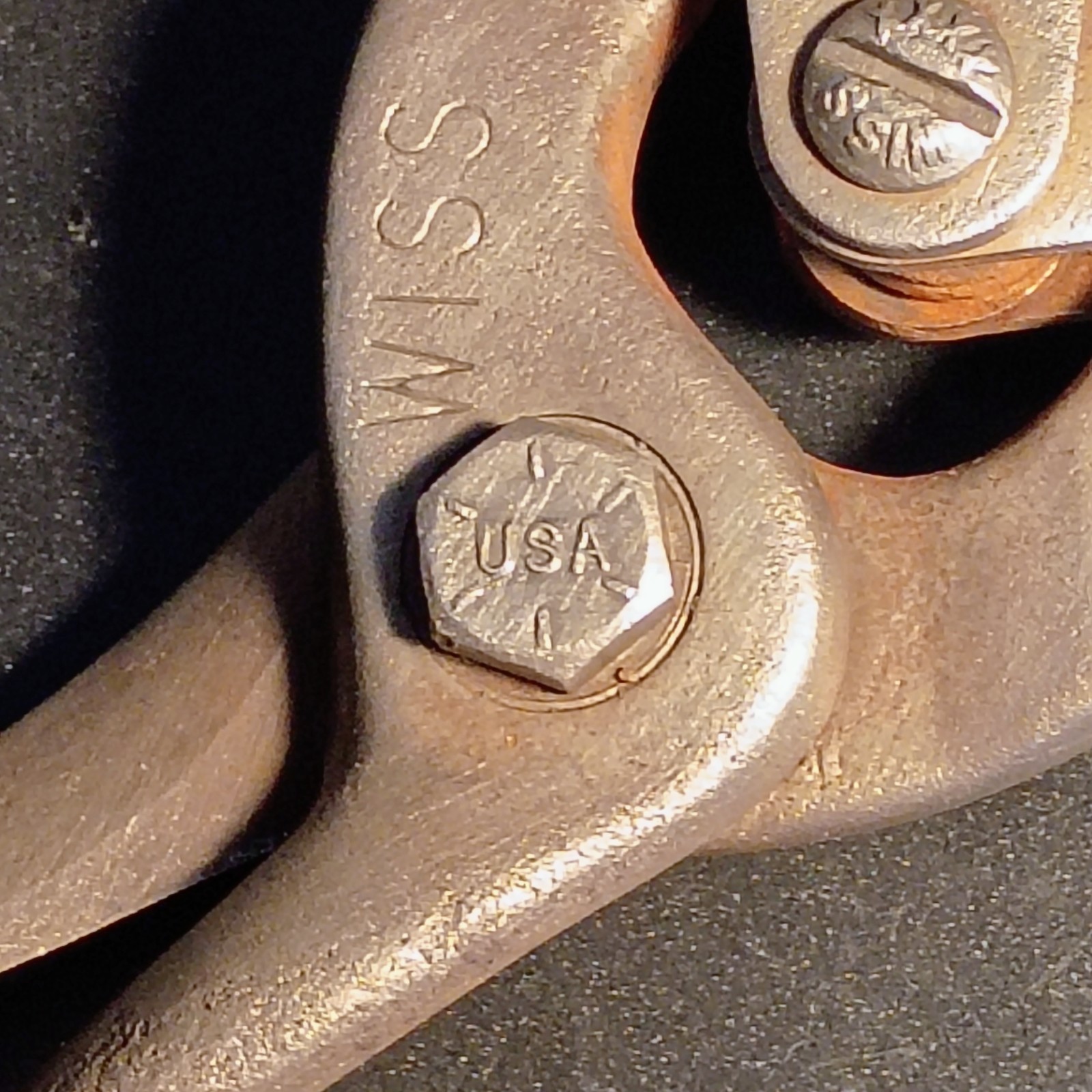 Vintage Pre 1955 Wiss M1 Tin Snips Newark NJ USA Cleaned & Oiled