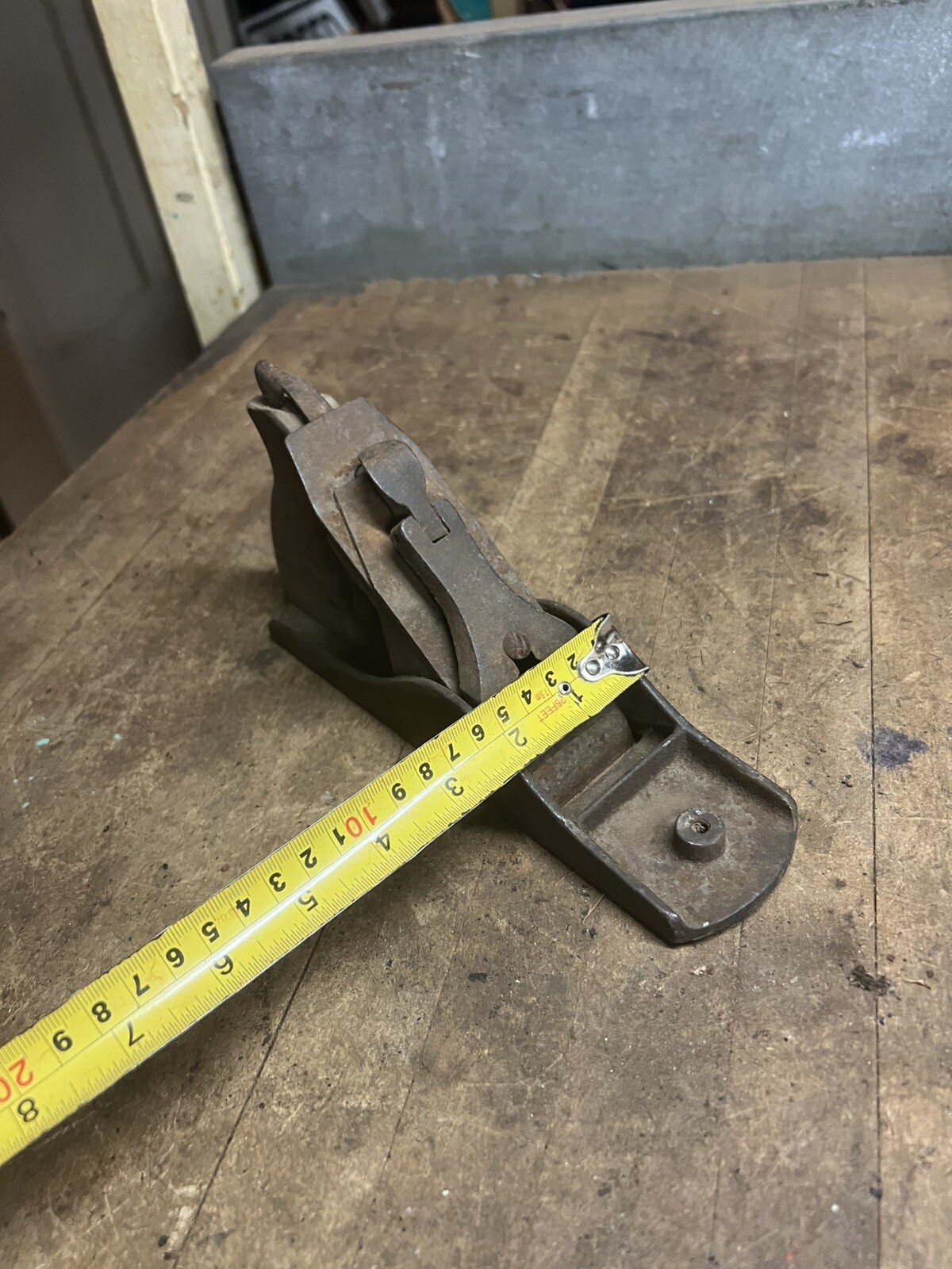 Antique Old Rare Unknown Stanley No ? Hand Block Plane Metal Wood Tool Parts USA