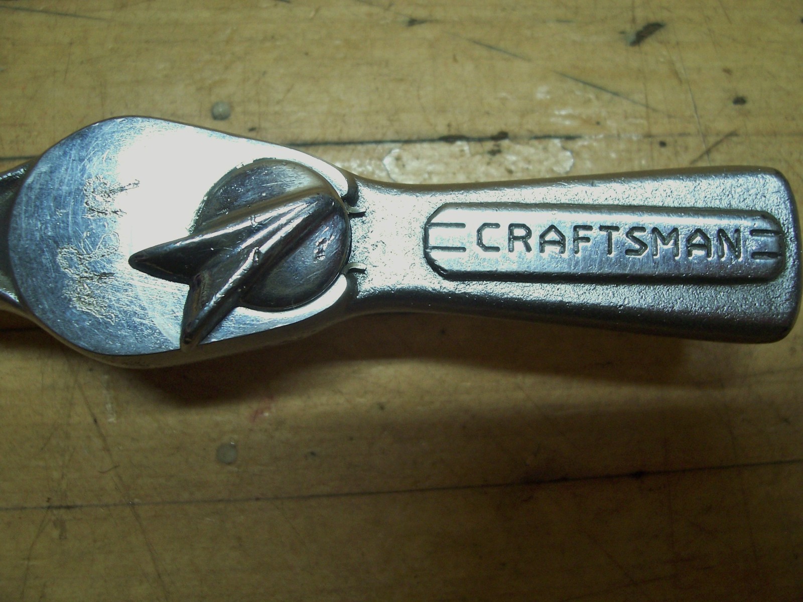 Vintage Craftsman 3/8″ Drive Speed Spinner Ratchet Tool V Series Blue Crank