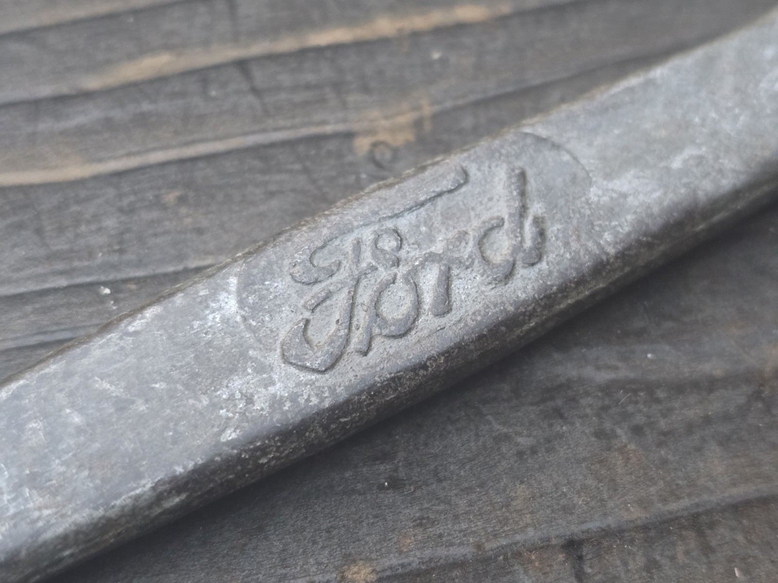 Original Ford Model T wrench T-1917 w/Moore logo 5.25″L, 5/8″ open-end, 1 and 2