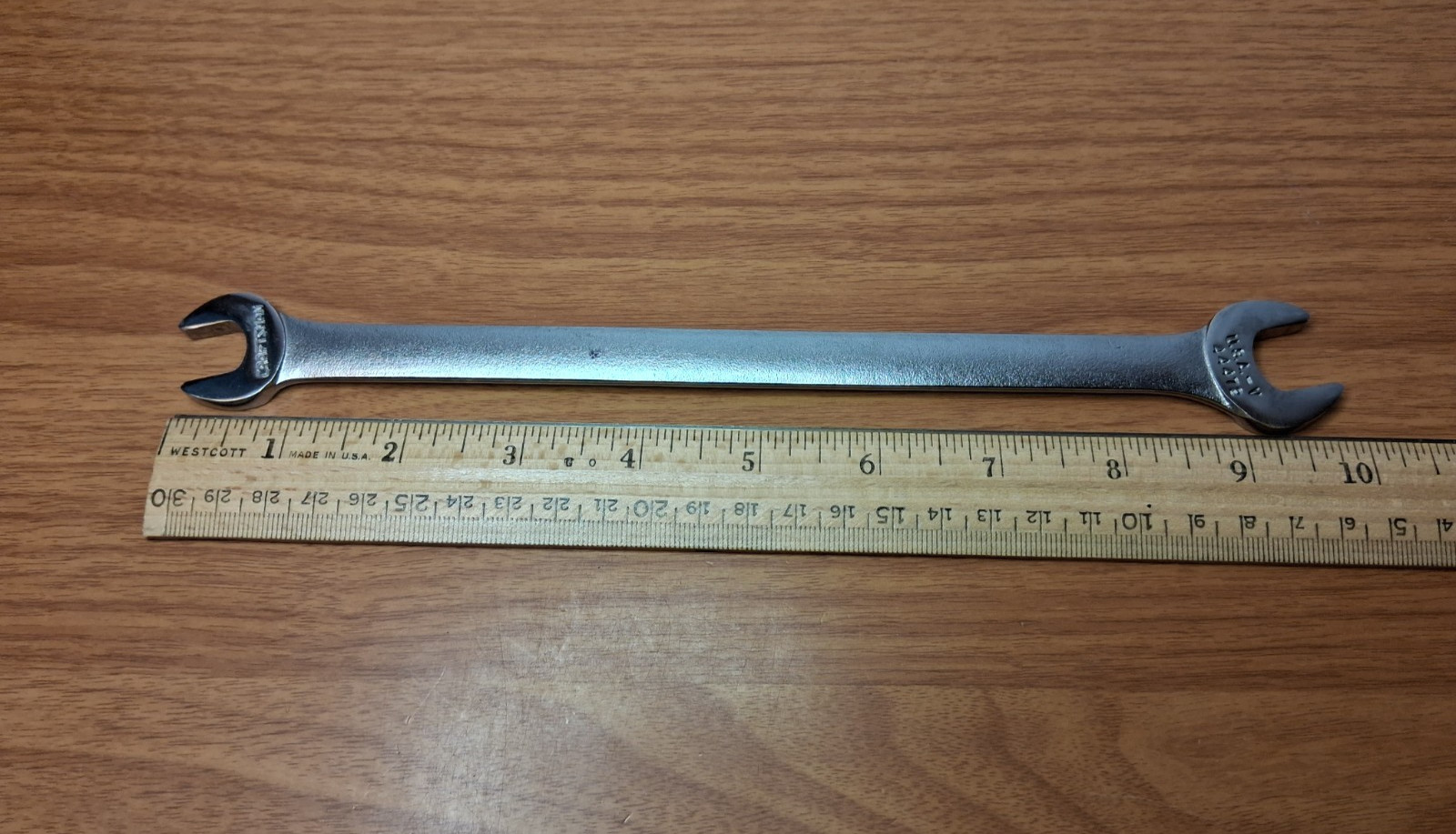 Vintage Craftsman USA -V 44472 Thin Tappet Open End Wrench SAE 1/2″ x 9/16″ NICE