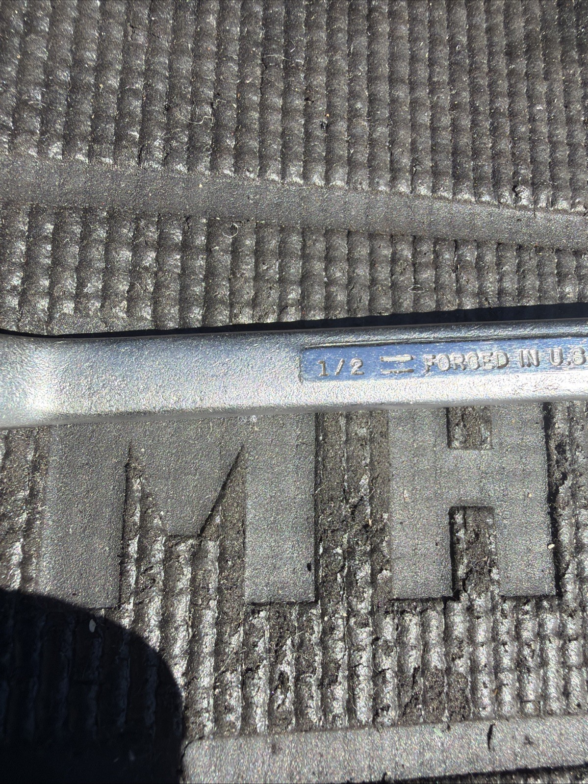 Sears Craftsman Pointy A Logo Double Box End Wrench Six 6 Pt Rare 1/2” X 9/16”