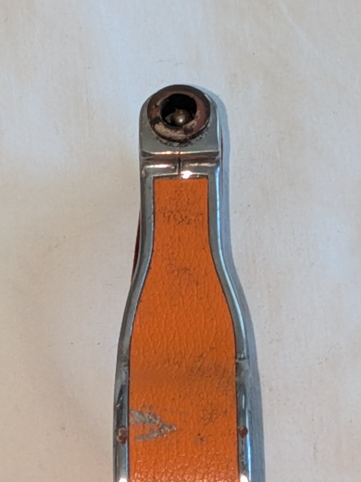 Vintage KTA-TATOR INC Inspector ELCOMETER Thickness Gage ? w/ LEATHER CASE