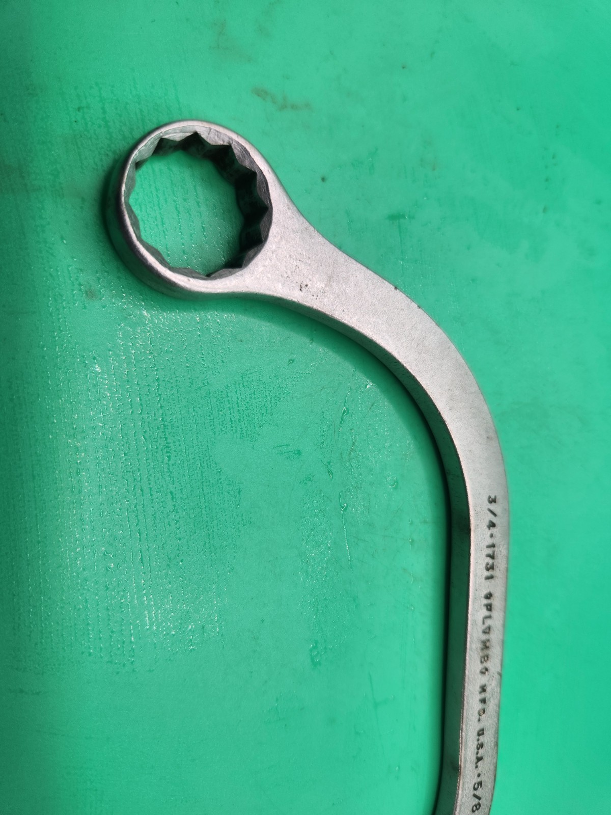 Vintage Plomb 1731 5/8″ X 3/4″ Half Moon Distributor Wrench Half Moon 1940s USA