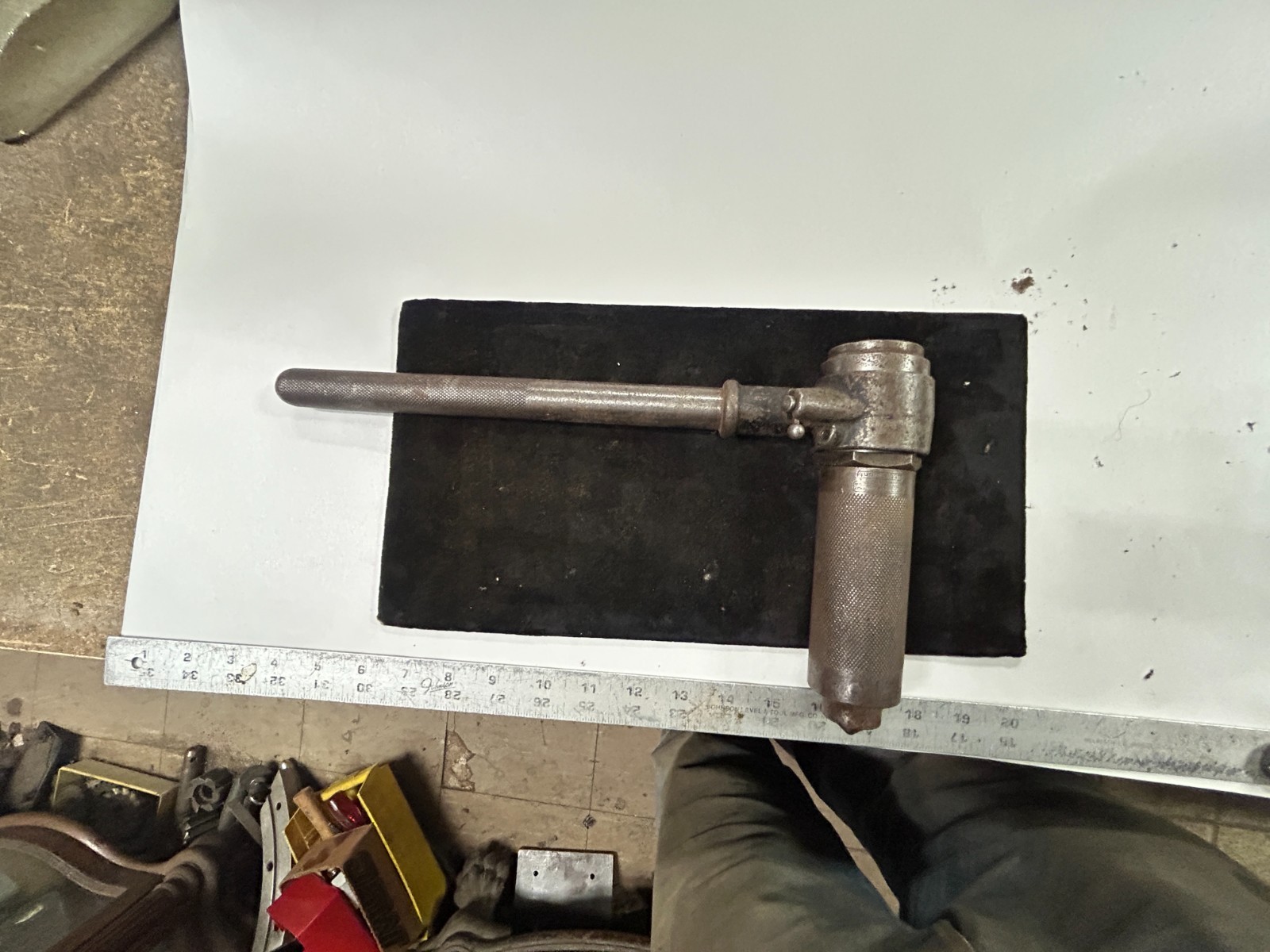 MACHINIST OfCe TOOLS LATHE MILL Wells Brothers Little Giant Ratchting Wrench