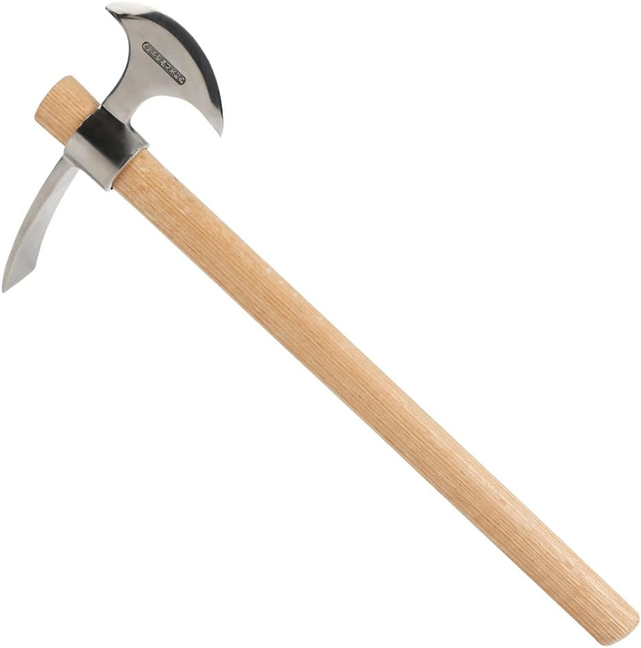 2 In1 Garden Pickaxe Weeding Mattock Gardening Tool 16Inch Hatchet Chopping Axe