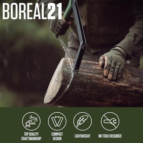 AGAWA – BOREAL21 Tripper Kit – Includes 21″ Folding Saw, Nylon Carrying Case,…