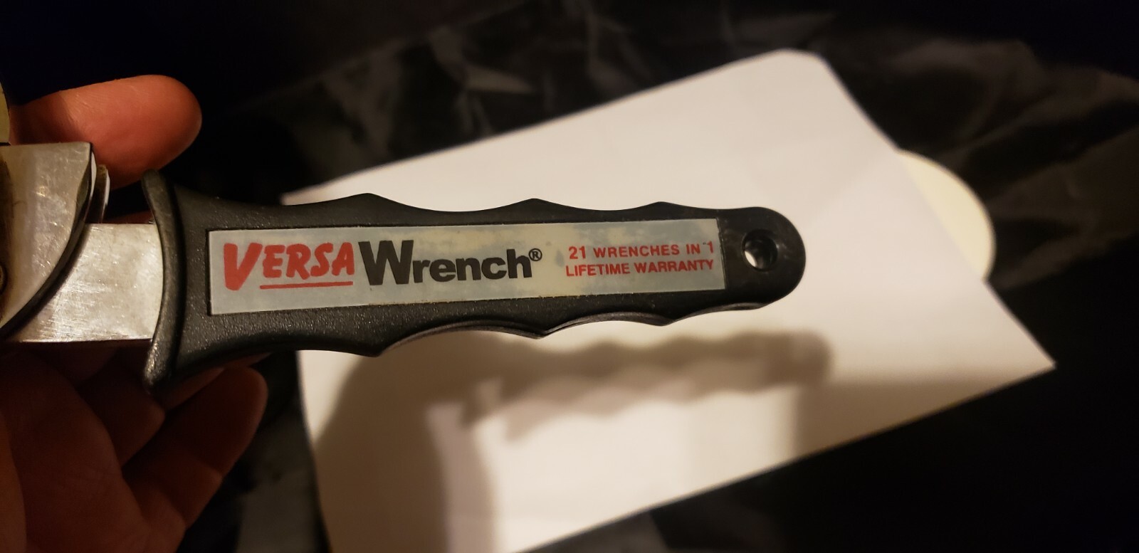 Versa Wrench: 21 Wrenches in 1: Self Adjusting A/F6 -22MM 1/4-7/8 Inch