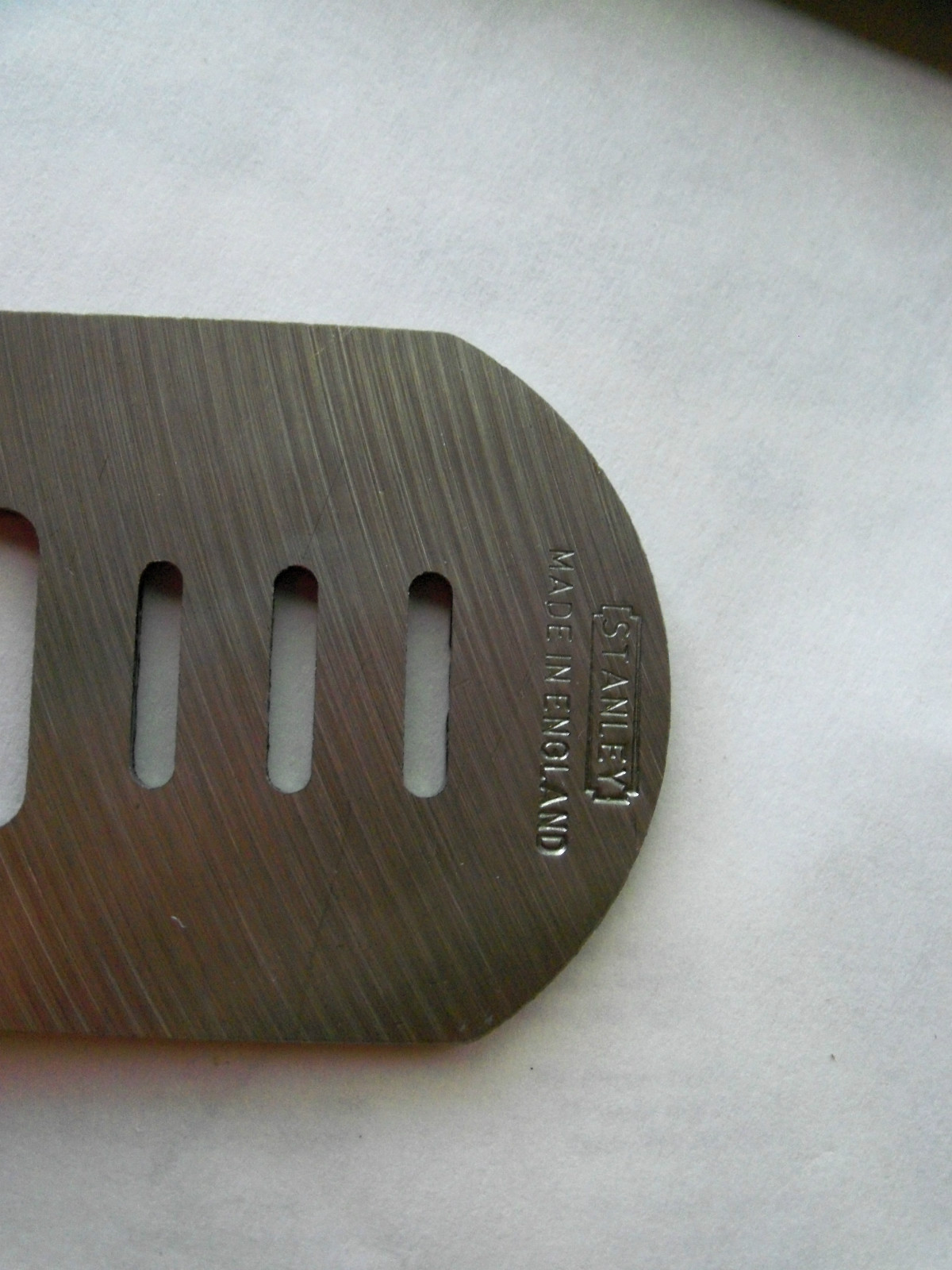 Stanley Plane Iron Blade 1 3/8″ 12-504 For POST-1988 Stanley 60 1/2 A, 12-060