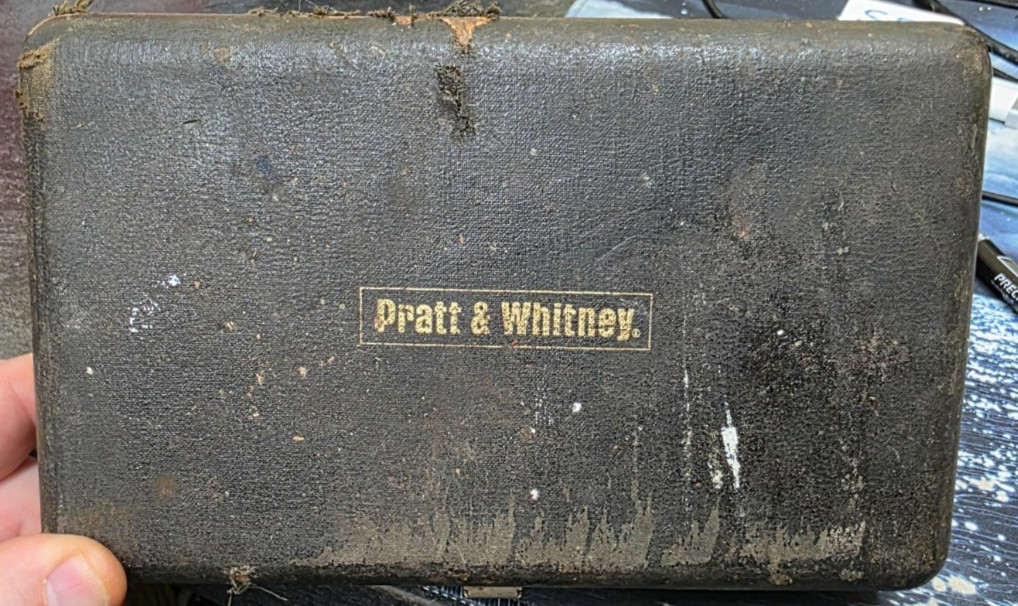 Pratt & Whitney dial indicator Model 299 Test Kit Set Back Plunger