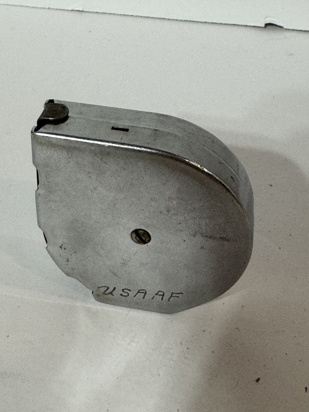 Vintage Six-Foot Streamline Metal Tape Measure Model No. 406