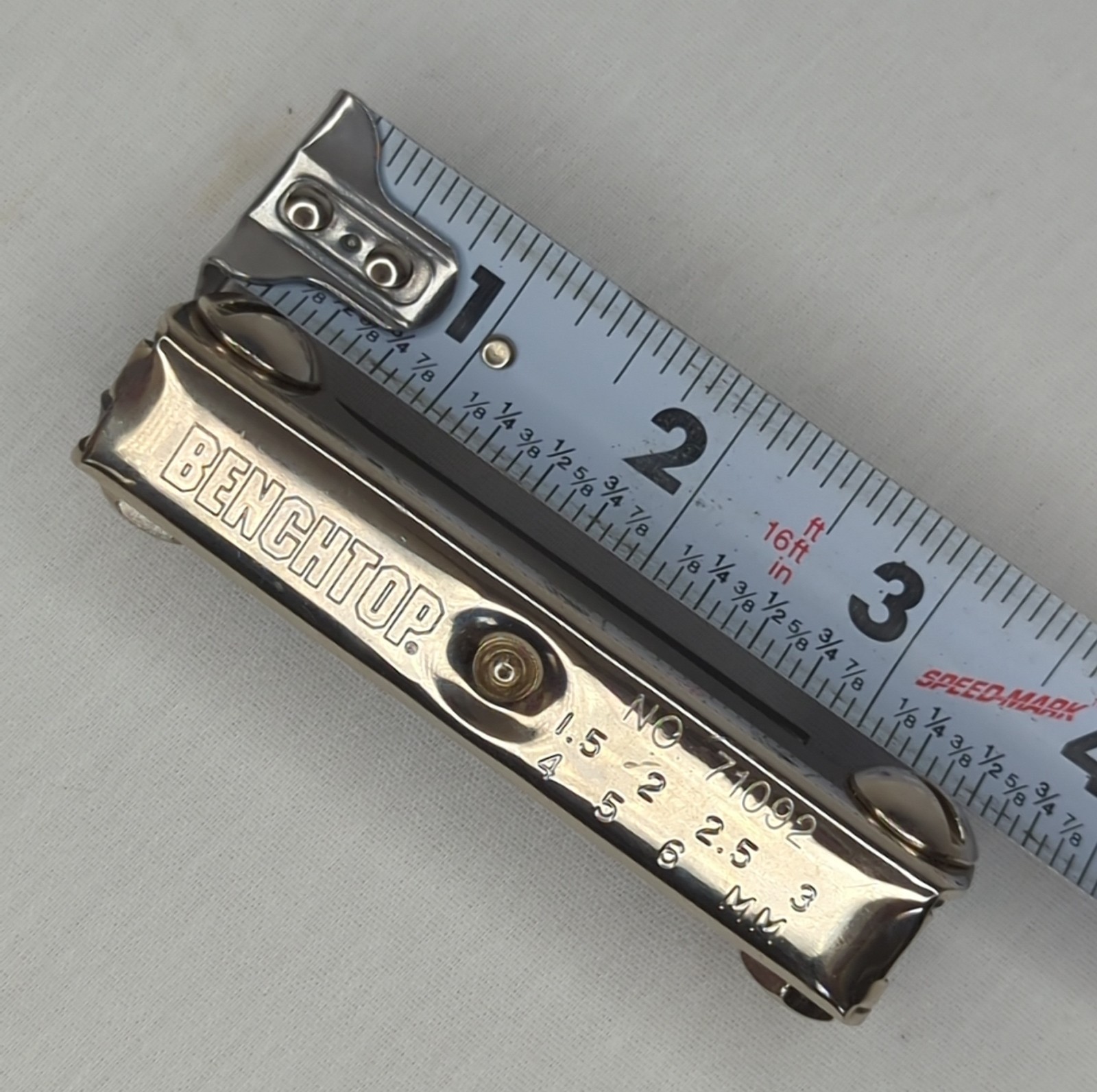 Benchtop No. 71092 Hex Key 1.5mm-6mm
