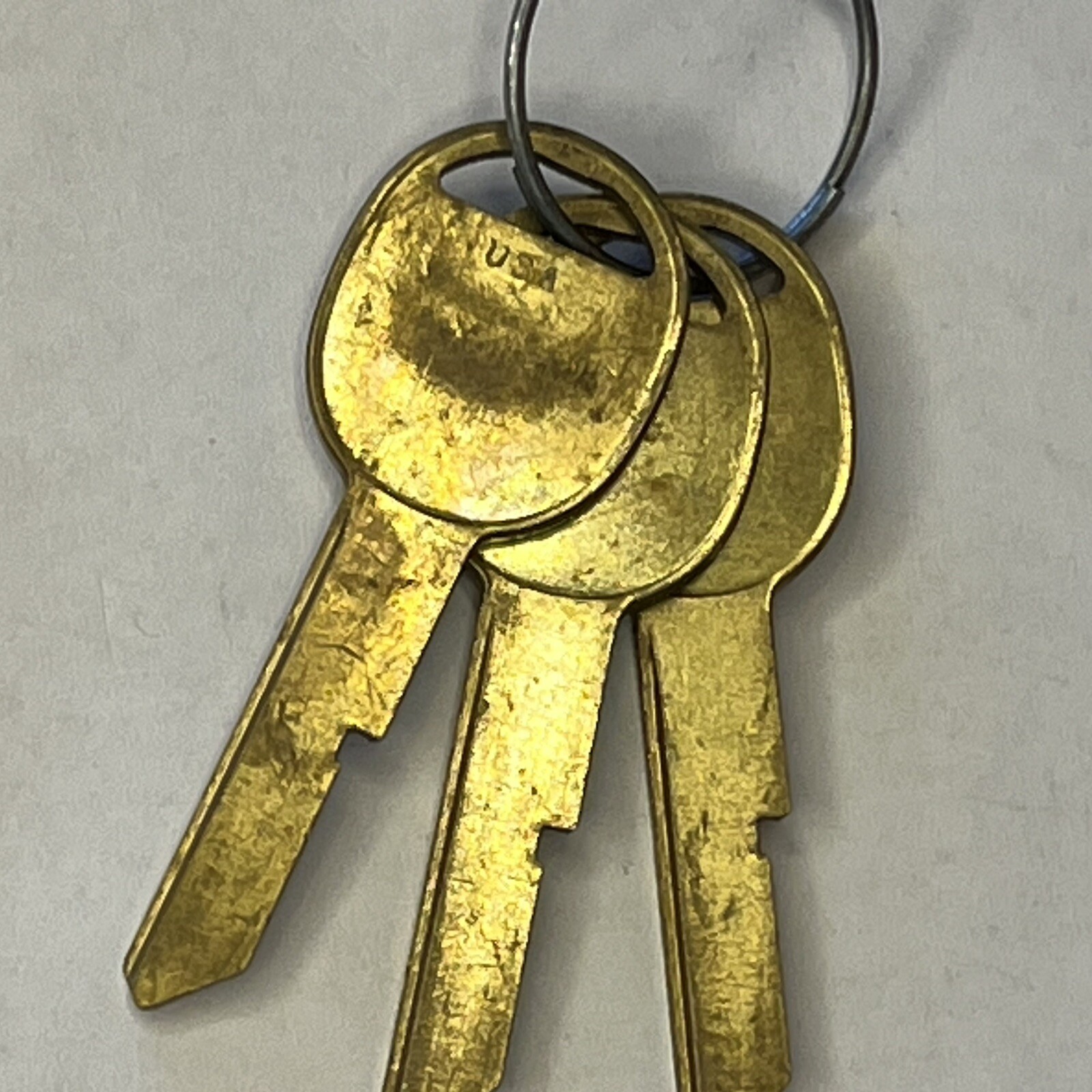 Vintage 3 Uncut Key Blanks GM LSDA B45 M