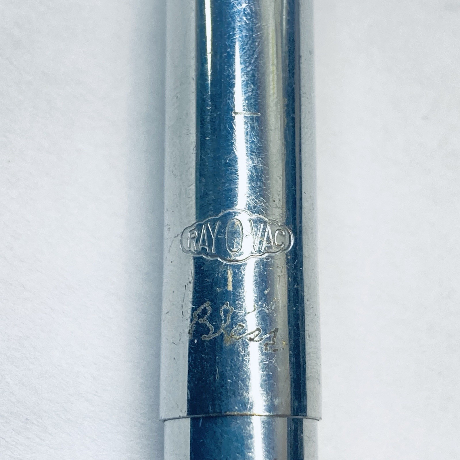 Vintage 1950’s Ray-o-Vac Chrome Pen Light 5” – WORKS