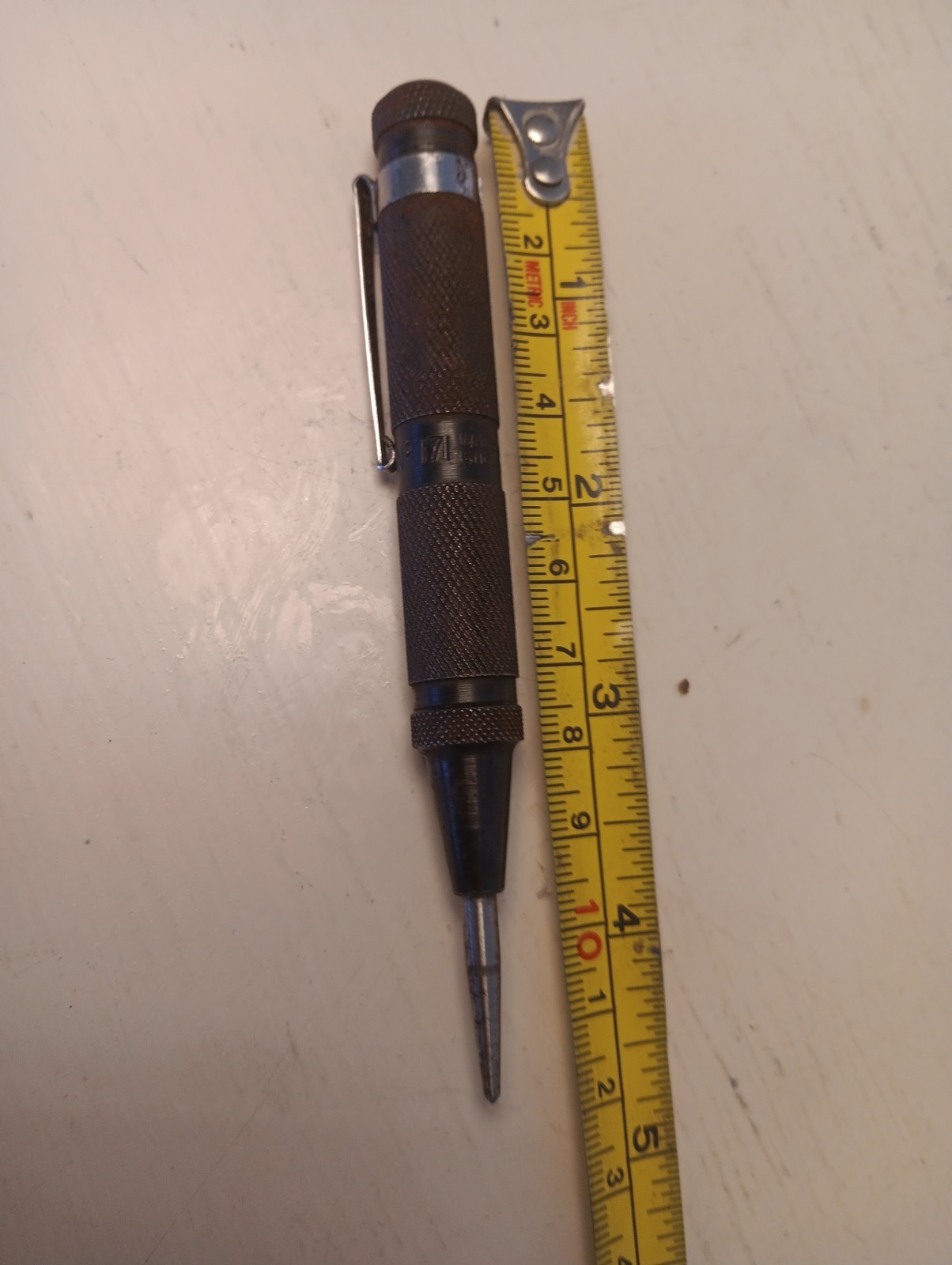 Vintage ECLIPSE No 171 Automatic Centre Punch Engineers Metal Working Old Tools
