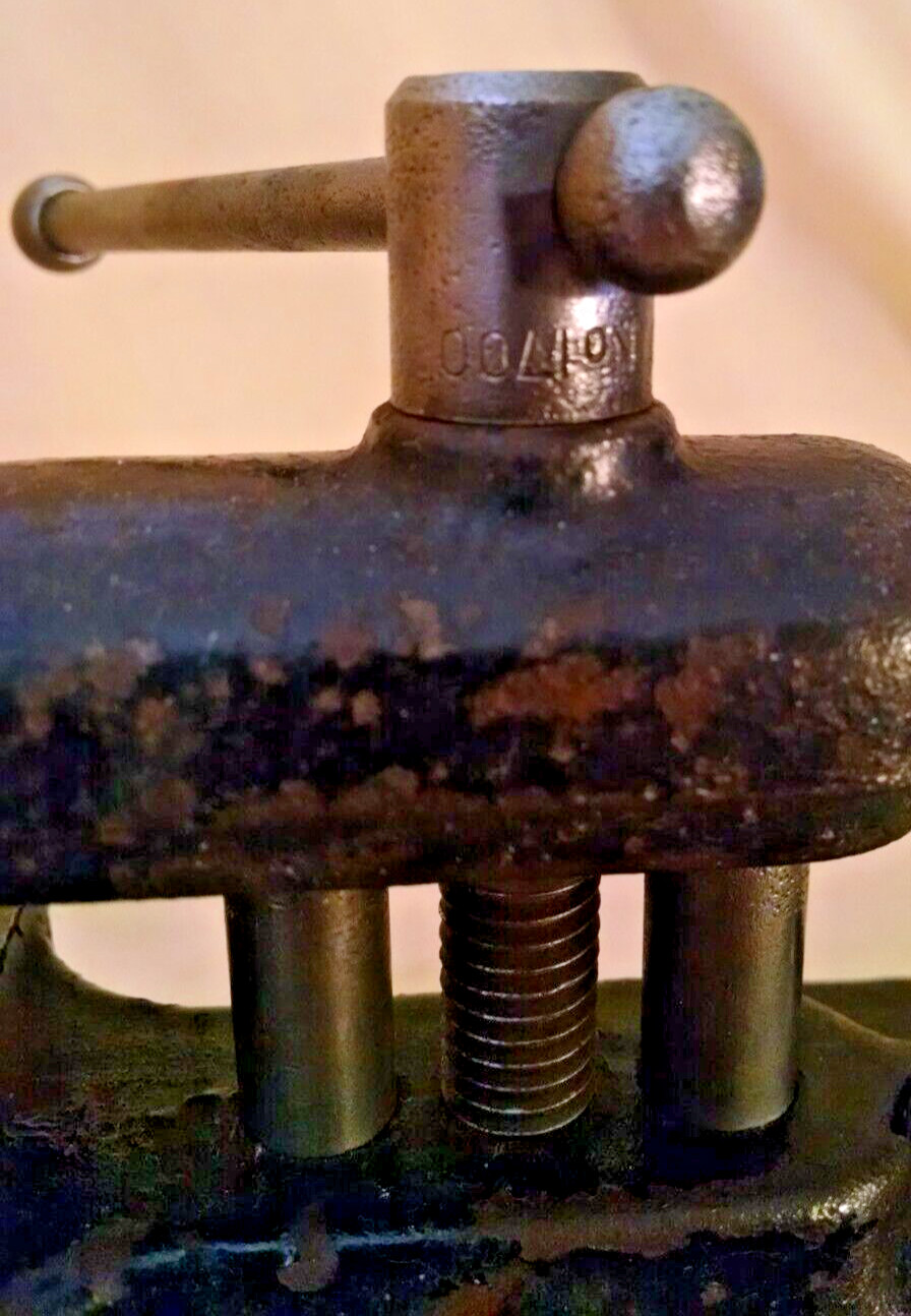 Vise Millers Falls Tools No 1700 Vintage Bench Anvil Black Hobby General Purpose
