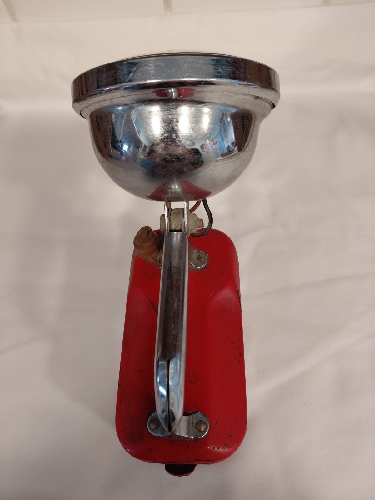 Vintage Teledyne Big Beam 166 Flashlight Hand Held Lantern 6V Tested & Works