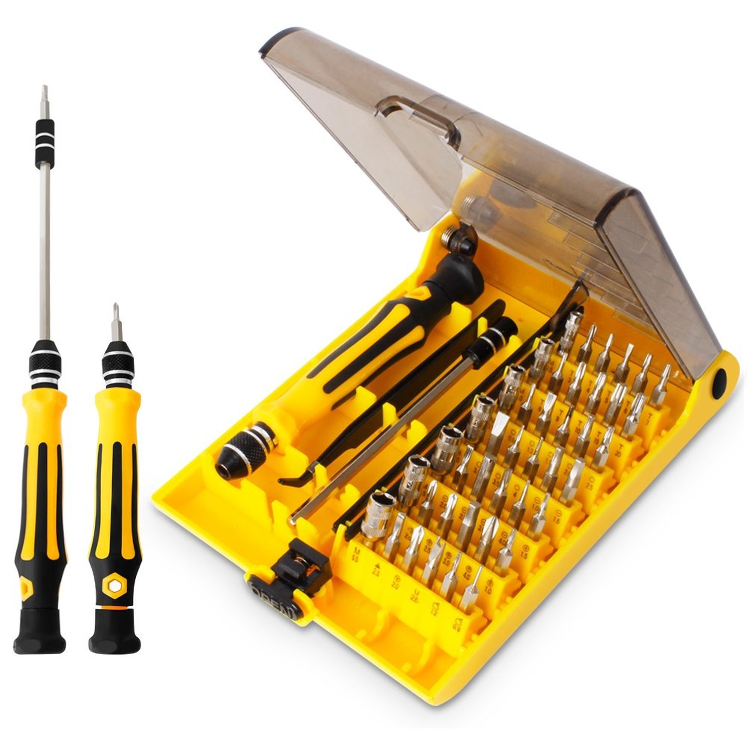 45 in 1 Mini Screwdriver Set, VCOO Torx Bit Tools Set, Small Precision Screwd…