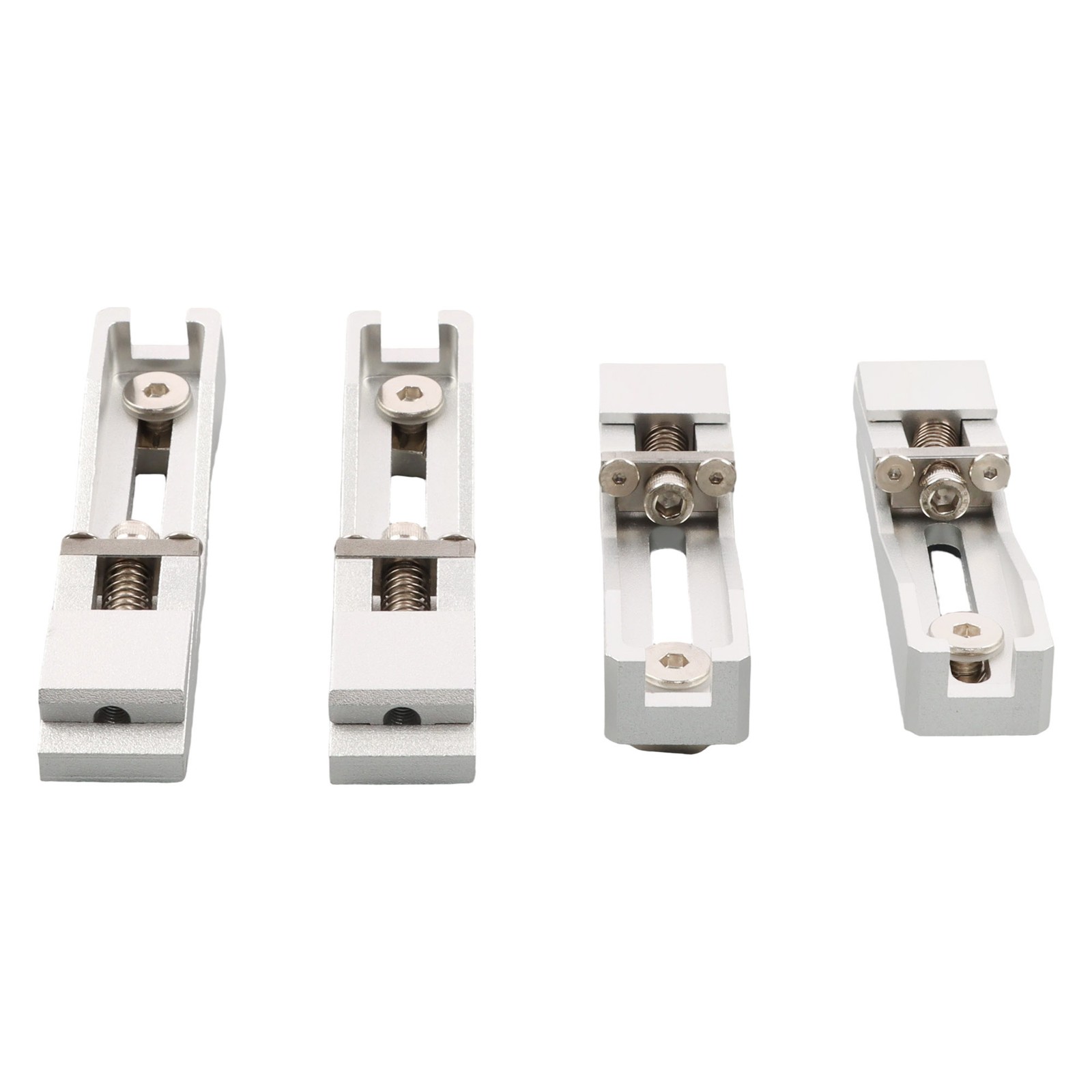 4 Pcs CNC Router Vise Clamp Low Profile Aluminum Toe Clamp 4.2″×0.9″×0.6″ Tool