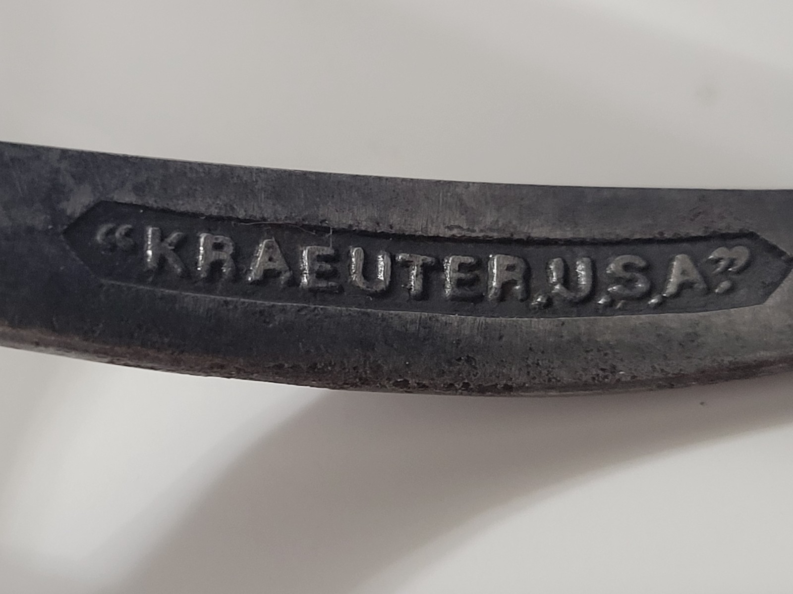 Vintage 1920’s Kraeuter 1611-5 Round Nose Jewelers Pliers “Don’t Slip” Grips USA