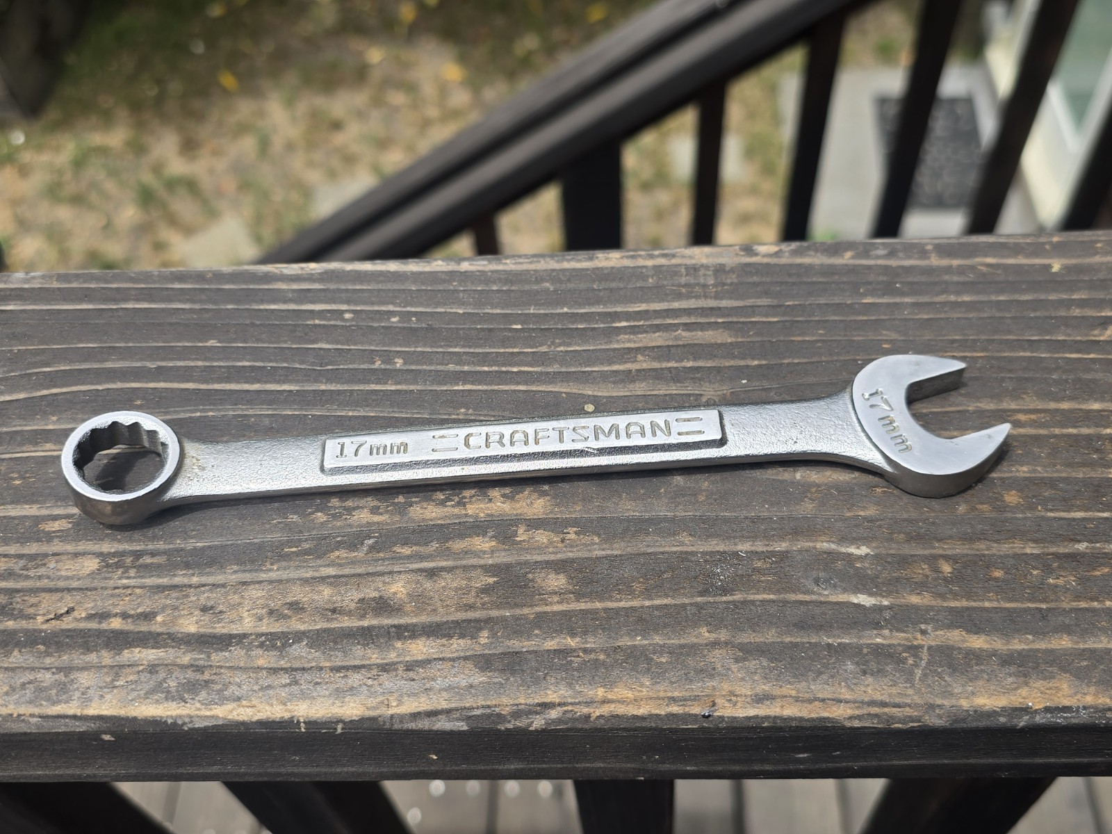 Craftsman 12 Point Combination Wrench 17mm USA-va-42929