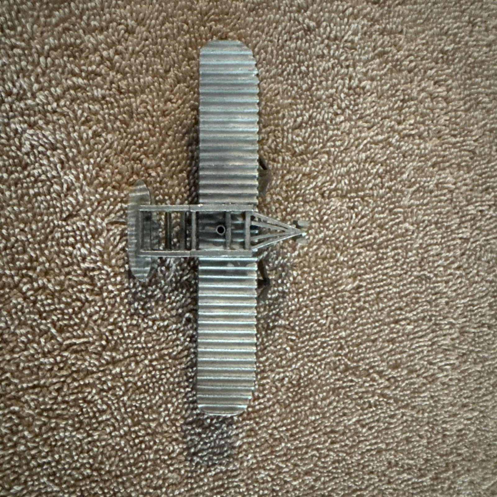 Mini pewter Planes; “spirit Of St. Louis” and 1903 Wright Brothers Flyer