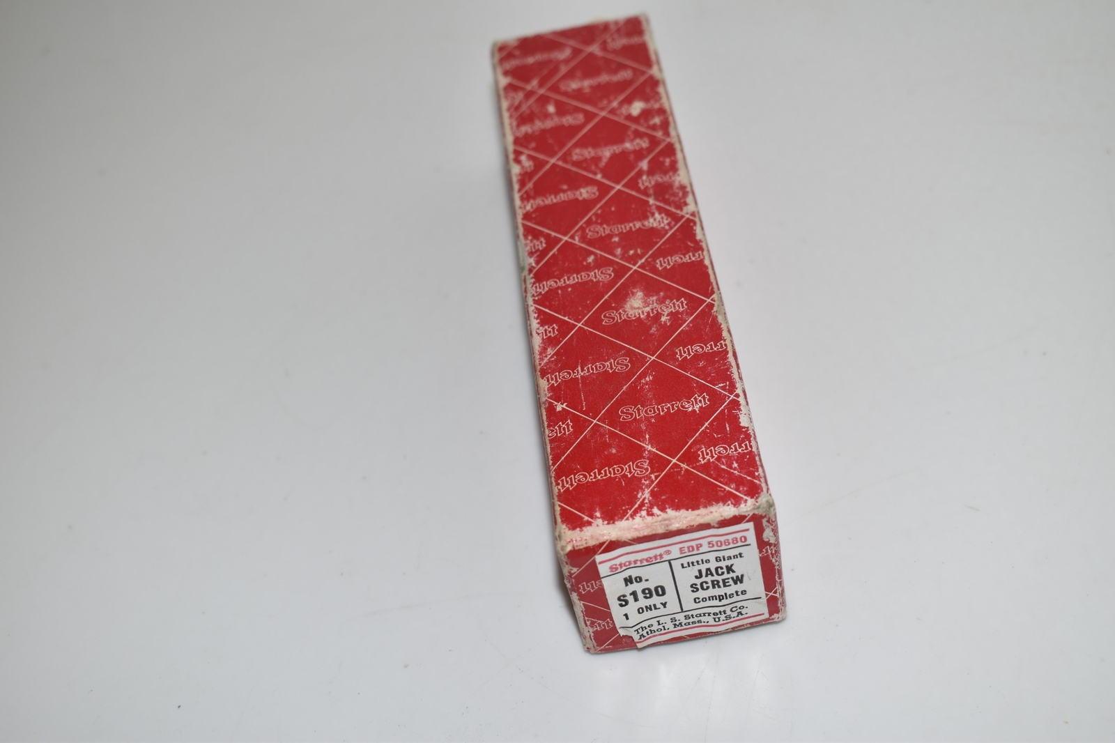 ^^ Starrett EDP 50680 Little Giant Jack Screw No. S190 (TOL12)