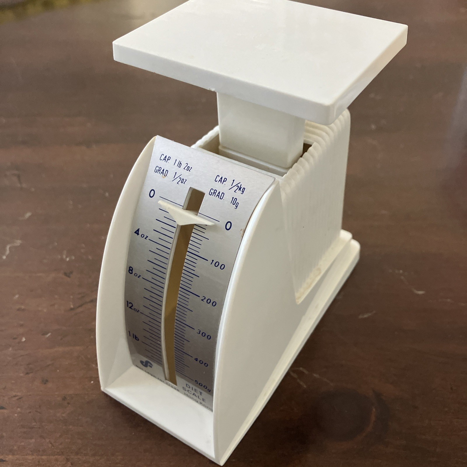 Vintage 4.5” Diet Dietetic Food Scale Up to 500 grams Weight Loss