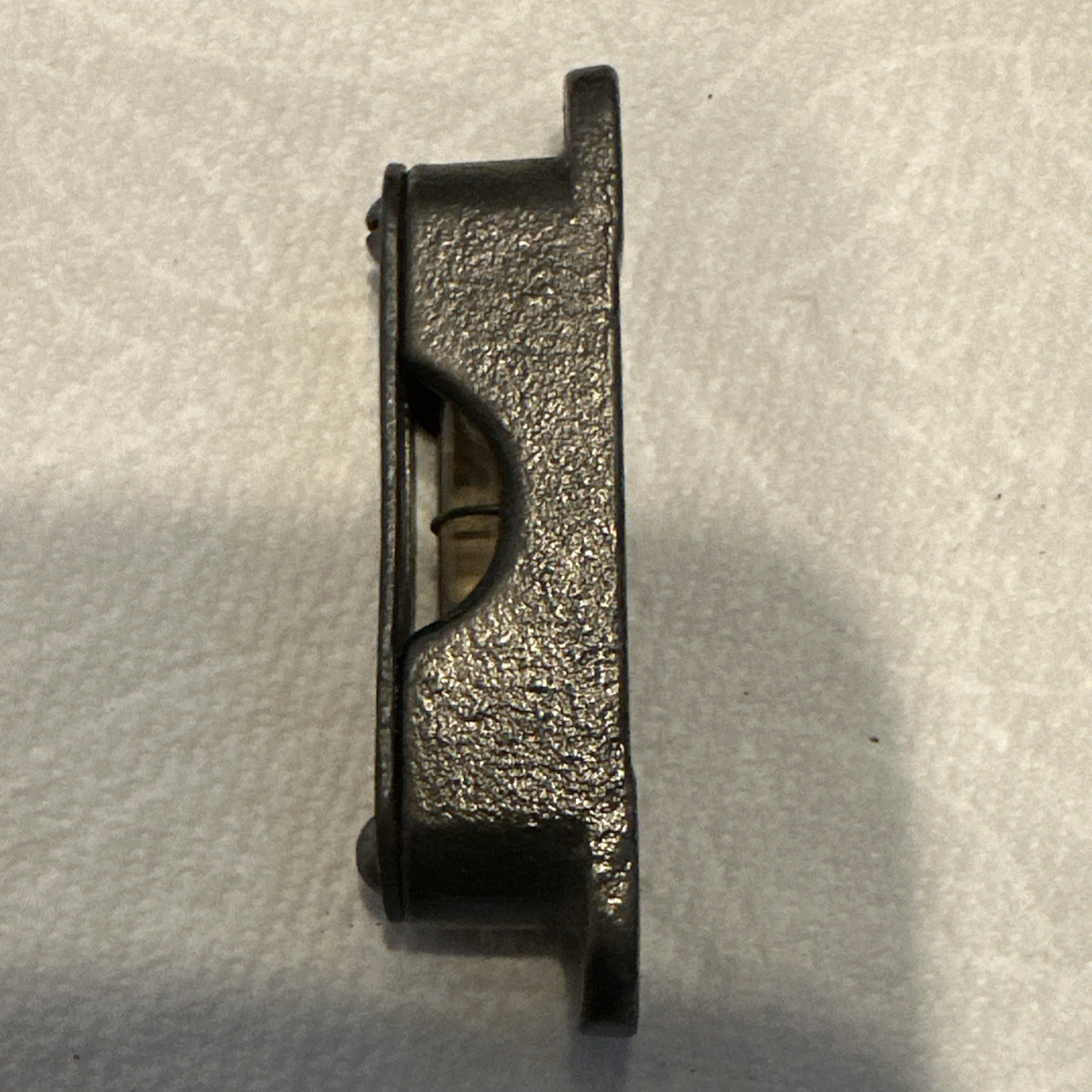 Vtg small 2 3/4” Cast Iron Millers Falls Co. Level Attachment, Works.