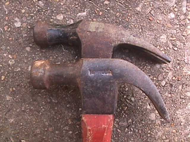 VINTAGE STANLEY 51-516 and Other TOOL CLAW HAMMER LOT