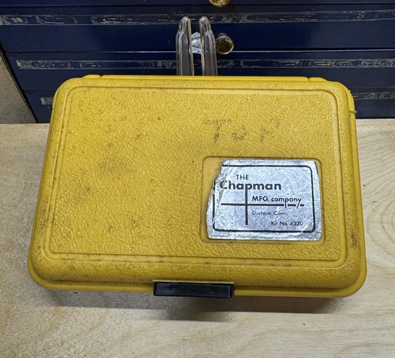 VTG Chapman No 7331 Tool Kit 1/4″ SAE Driver Set Screwdriver Bit Ratchet US Made