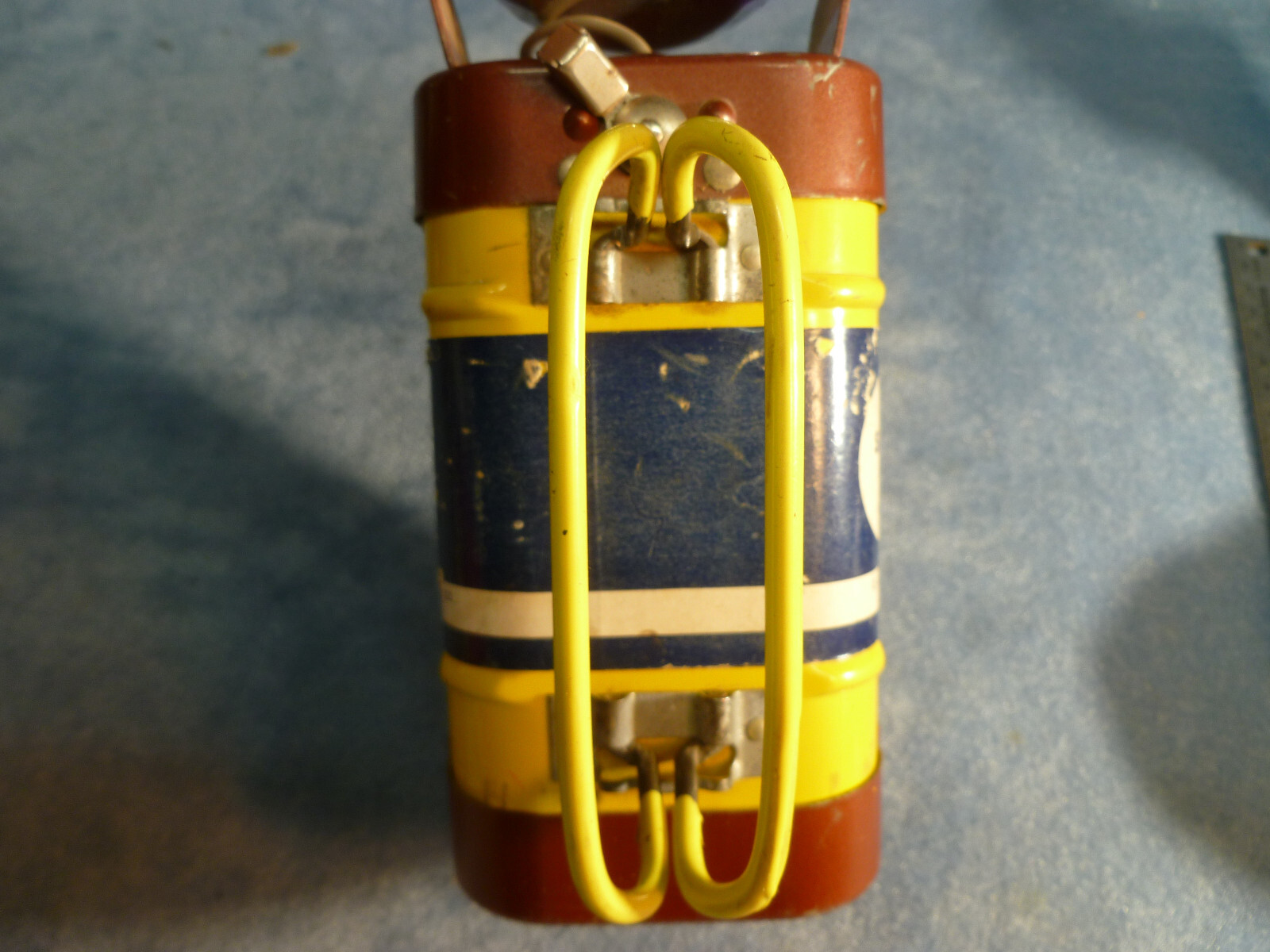 Justrite 2209-1 Searchlight Flashlight 12 VOlt 1950s Vintage