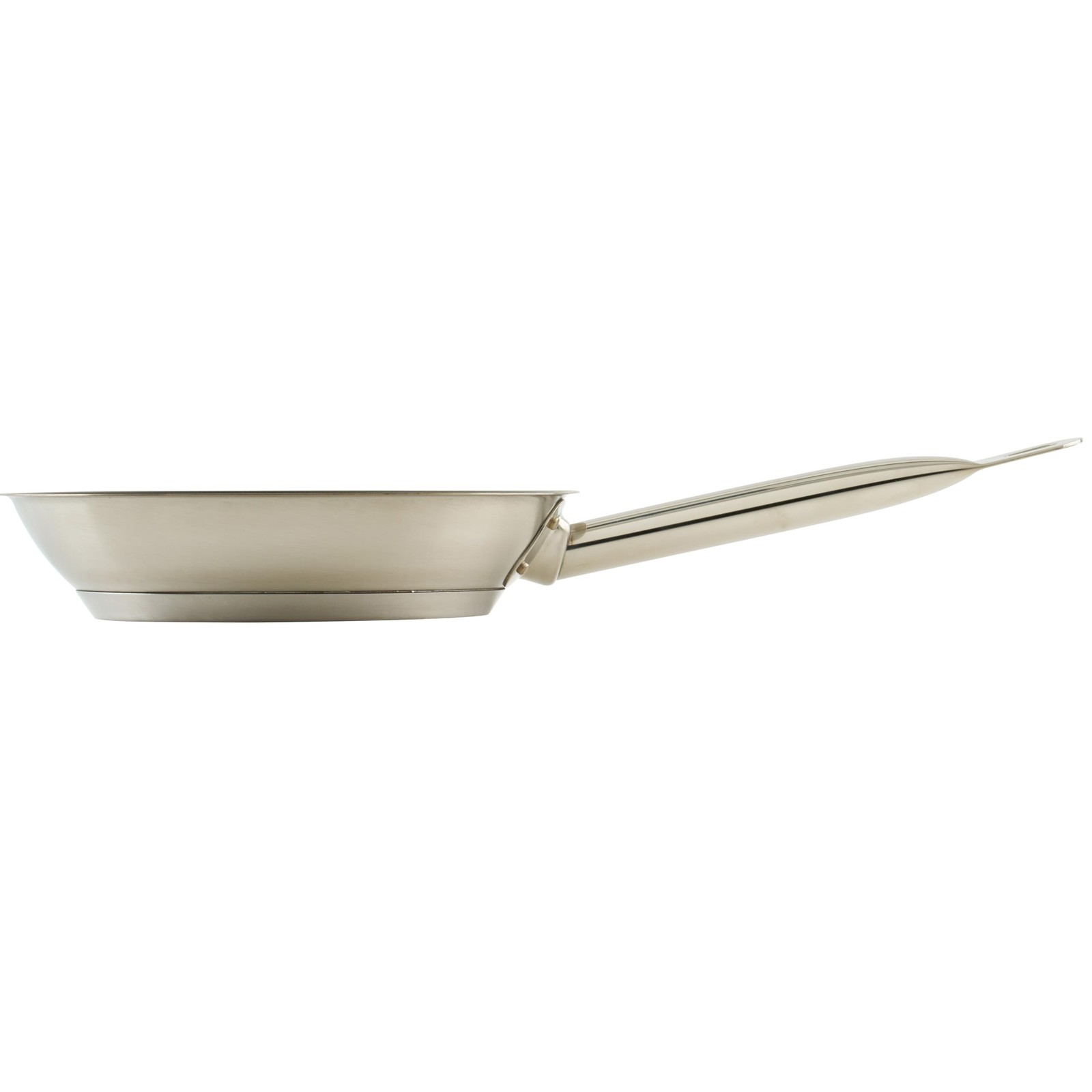 Winco Commercial-Grade Stainless Steel Fry Pan, Non-Stick, 8″