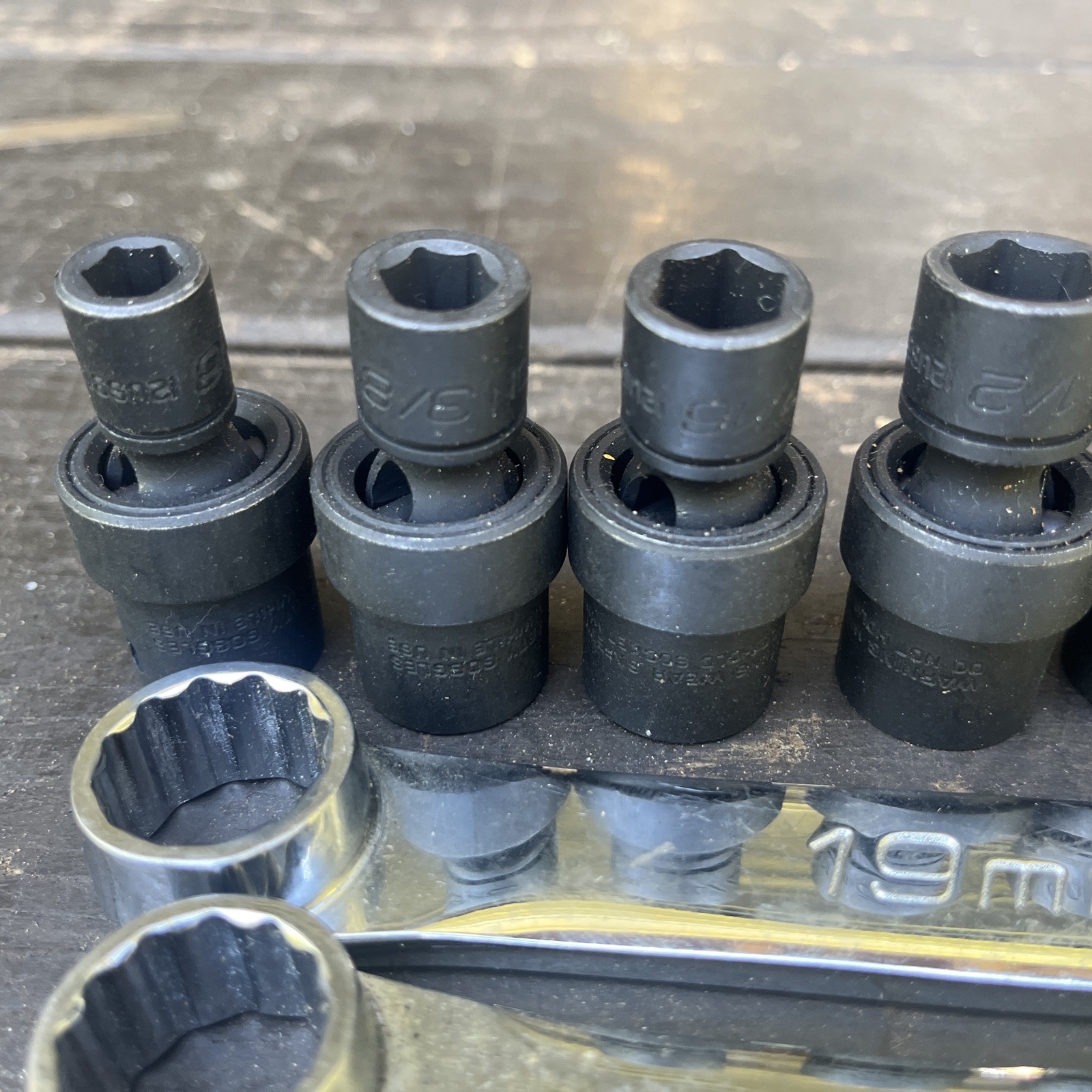 Group Of Icon Impact Sockets And Ratchet Wrenches