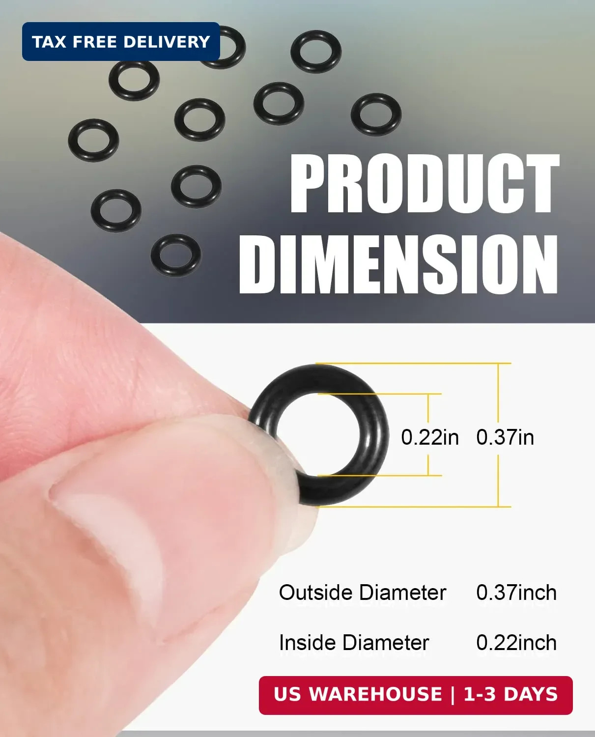 10PCS Replacement Fuel Line Male End O-Ring for Fuel Injected Harley Davidsons 2