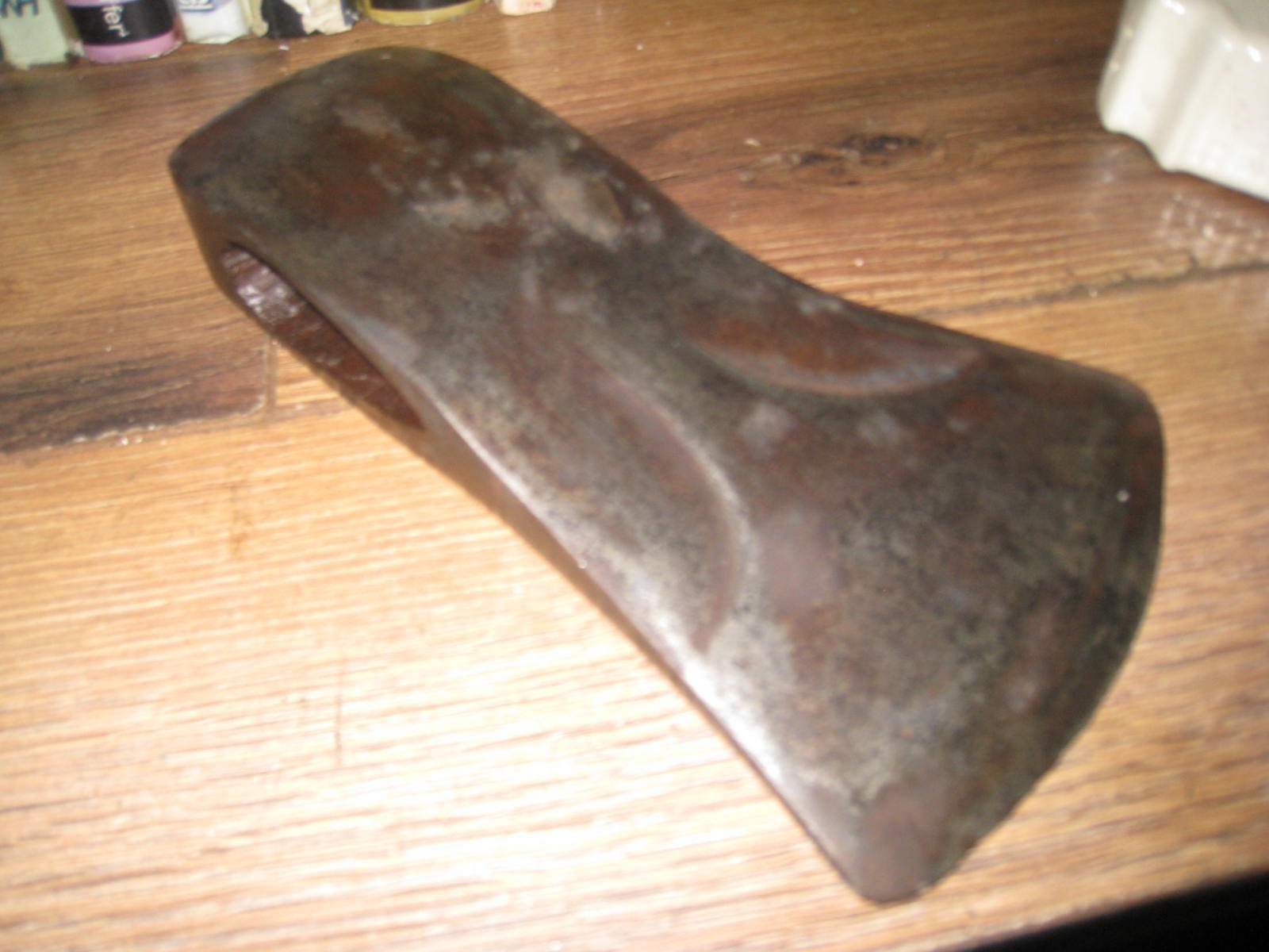MANN 3 1/2 SINGEL BIT AX CAMP AXE LUMBERING TOOL EDGE 3 LBS 6.9 OZ PHANTOM BEVEL
