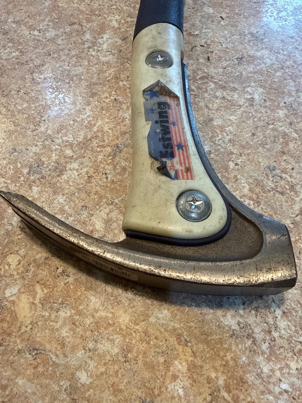 Rare Estwing WF21 Weight Forward Framing Hammer 21 Oz Fiberglass Handle Vintage
