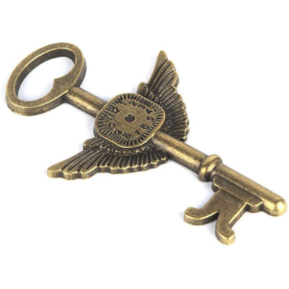 69 Pcs Set Antique Vintage Old Look Ornate Skeleton Keys Fancy Heart Bow Pendant