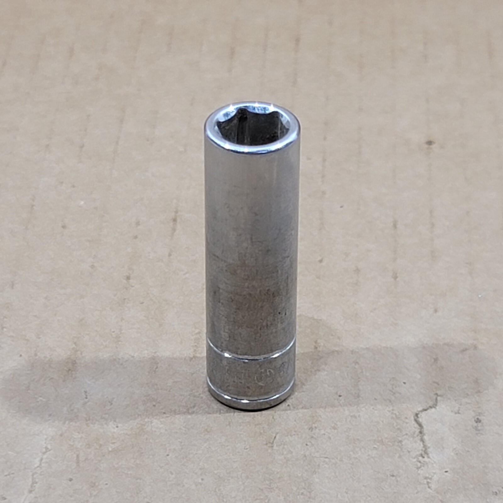 Vintage Great Neck 3/8″ deep Socket 6 point 1/4″ Drive 38SD Taiwan