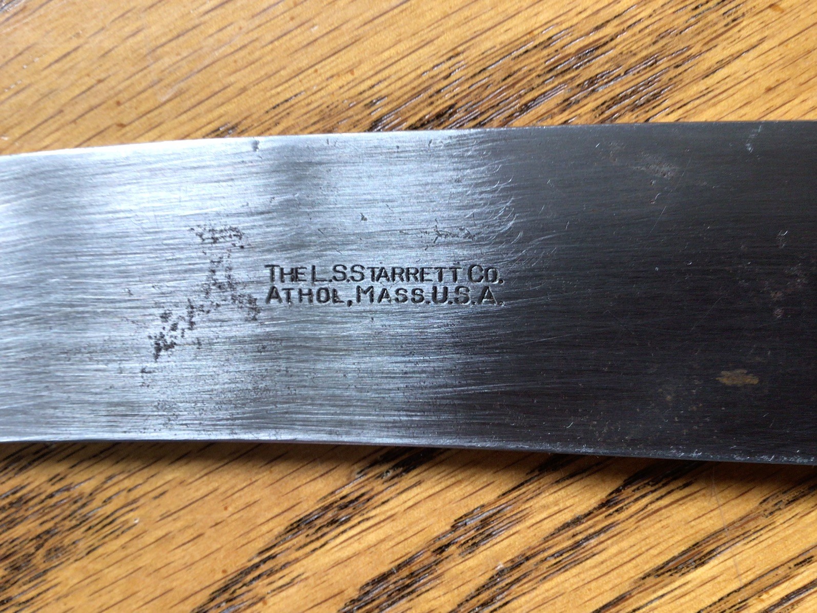 Vintage Starrett 24″ No 38 Lock-Joint Outside Caliper Athol USA