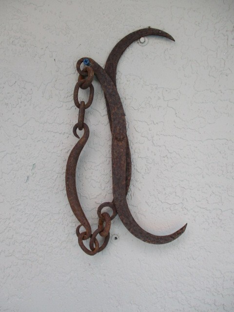 ANTIQUE ICE TONGS