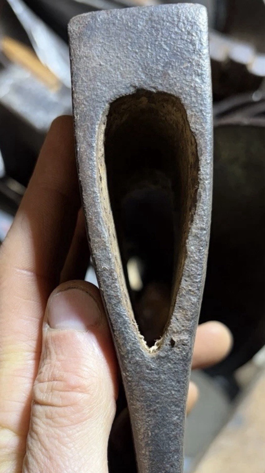 Early 1900’s Plumb Jersey Axe On A 28” Hoffman Osage Handle With Oak Wedge￼￼