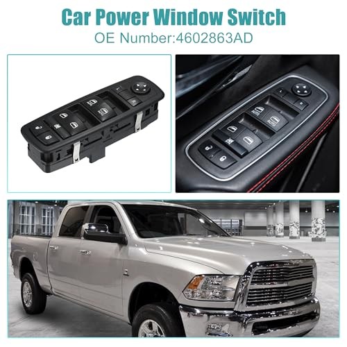 Front Left Window Switch for Dodge Ram 1500 2009-2010 4602863AD
