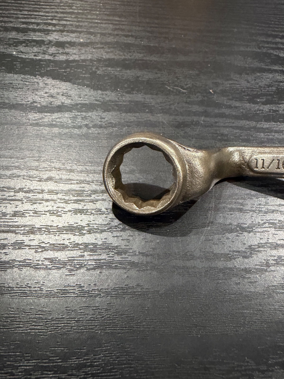 Vintage Underlined Craftsman Offset Stubby Box End Wrench 5/8″ x 11/16″ X 6″