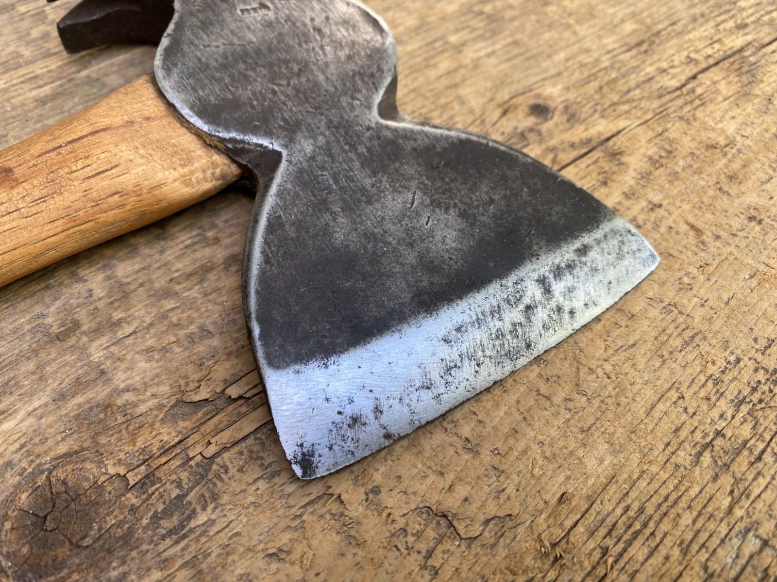 Vintage Carpenters Nail Puller Claw Hatchet Hewing Axe 14” Long