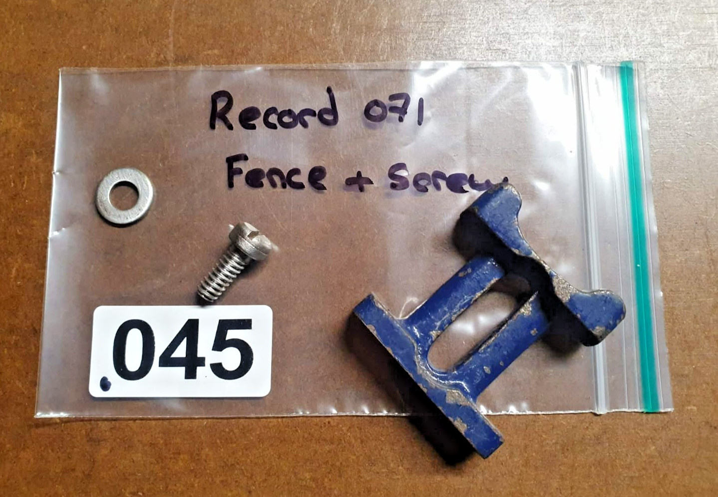 Vintage Record 071 Router Plane Fence Woodworking Hand Tools Carpentry Sheffield